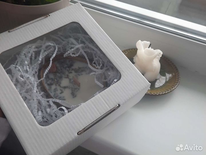 Соевые свечи ручной работы