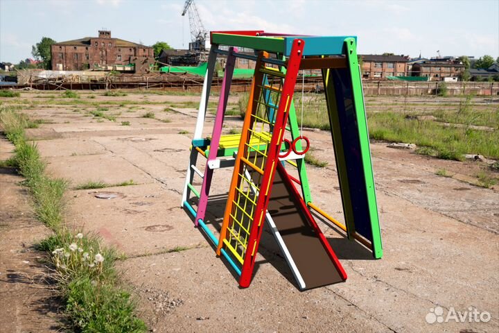 Уличный детский игровой комплекс Батыр