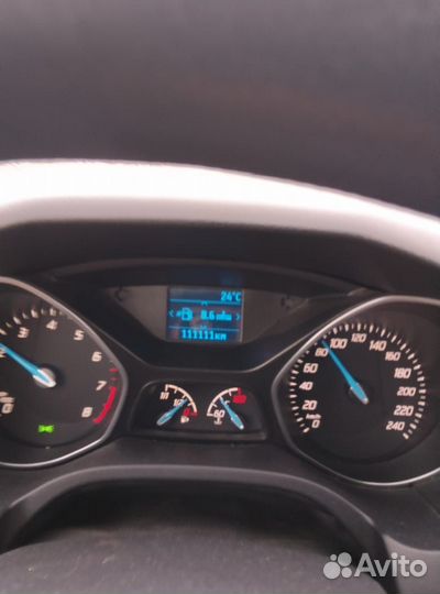 Ford Focus 1.6 МТ, 2013, 111 000 км
