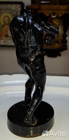 Чугунная фигура, боксёр, Касли 1959 год