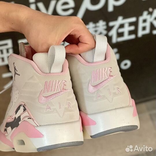 Оригинал Nike air jordan 6 mvp shy pink