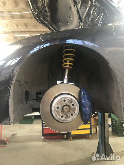 Винтовая, регулируемая подвеска bmw f32, f36 KW