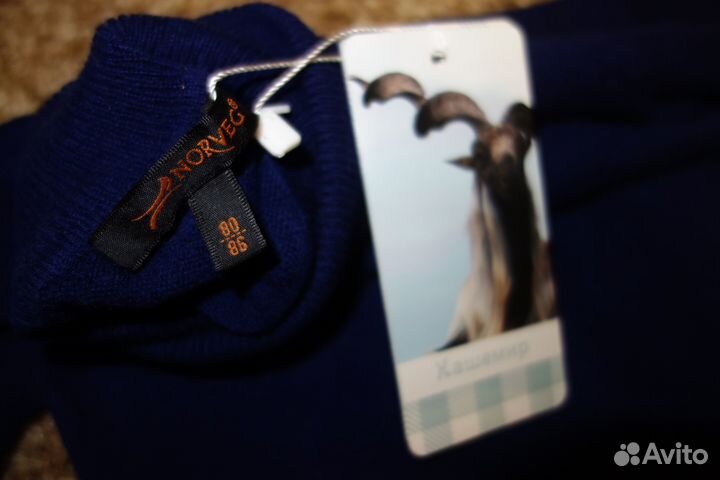 Свитер кашемировый Norveg, рост 80-86 см