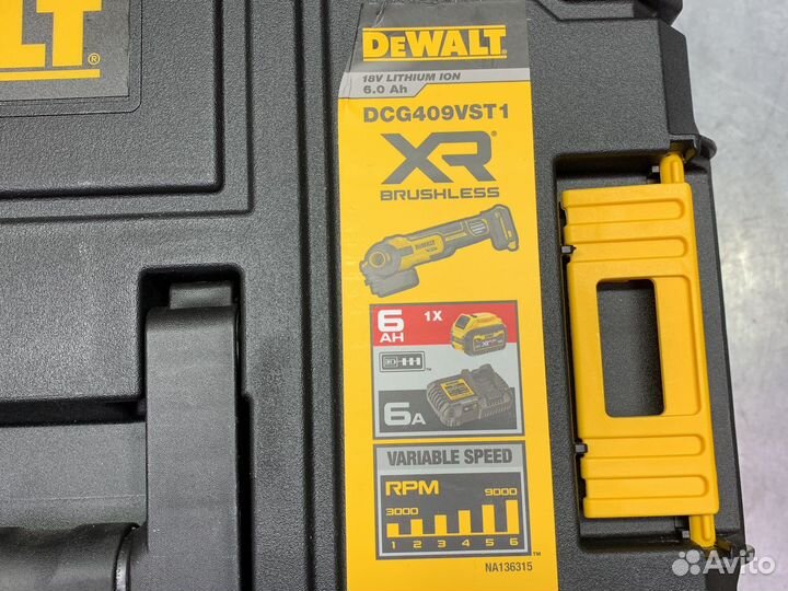 Dewalt dcg409vst1