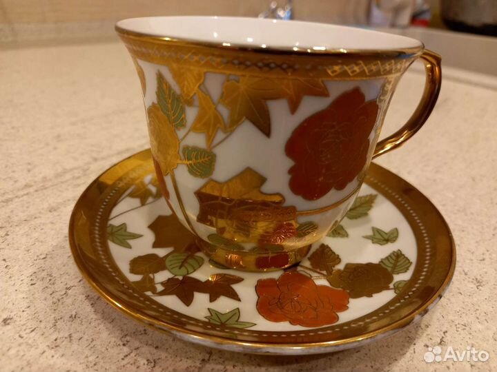 Кружка чайная блюдце