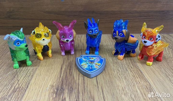 Щенячий патруль Мега светящие щенки