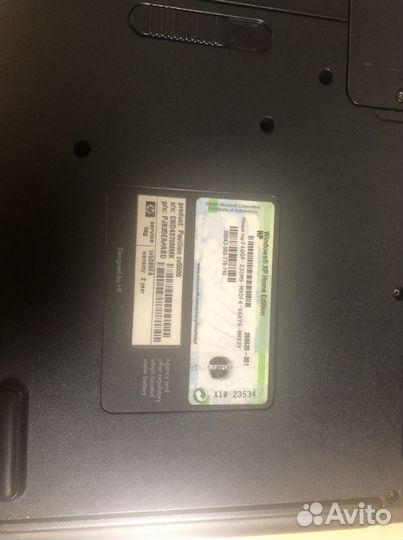 Ноутбукhp harman kardon.На запчасти