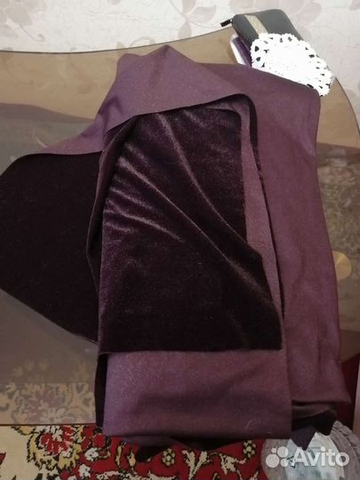 Панбархат отрез ткани