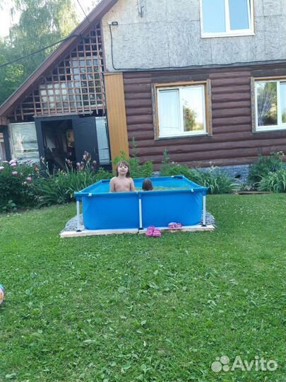 Каркасный бассейн intex бу