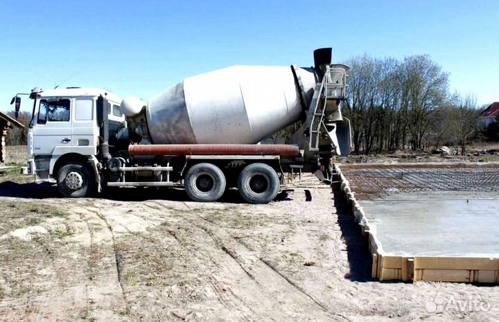 Бетон в Петергофе