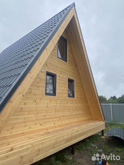 Строительство каркасных домов. A-frame