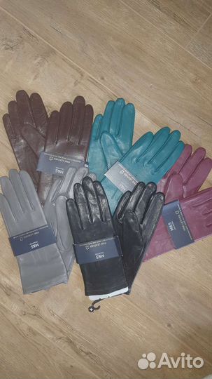 Перчатки женские натуральная кожа M&S