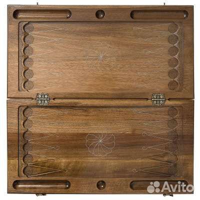 Нарды руч работа Haleyan Армянский узор с серебром