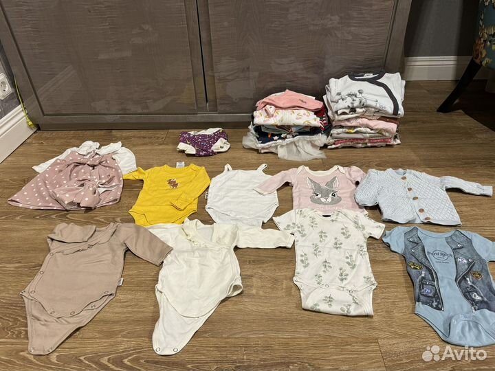 Вещи пакетом на девочку 82-86