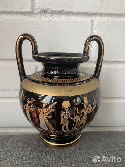 Ваза фарфор египетская