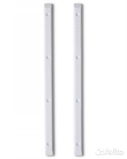 Наклейка на сноуборд crab grab skate rails white&