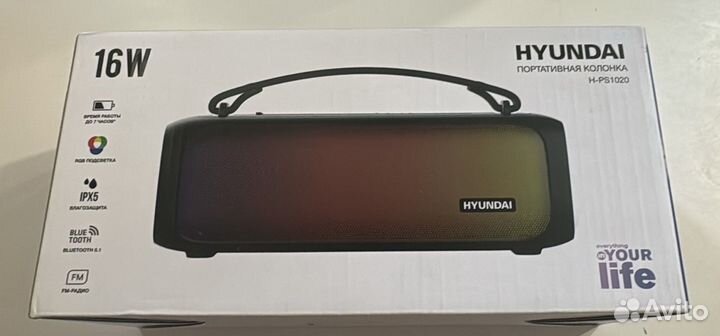 Портативная колонка Hyundai H-PS1020