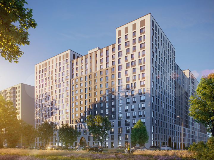 2-к. квартира, 58 м², 5/16 эт.