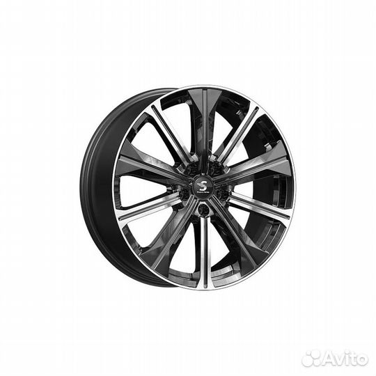 Литые диски 7x19 5x108 60.1 ET33 скад кр013 Diamond quartz