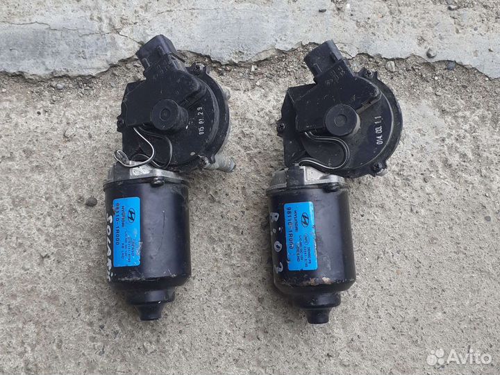 Маторчик трапеция дворников Solaris 1 Rio 3