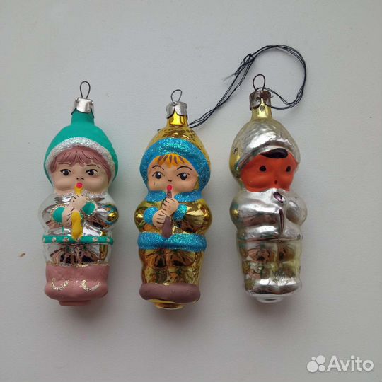 Елочные игрушки стекло