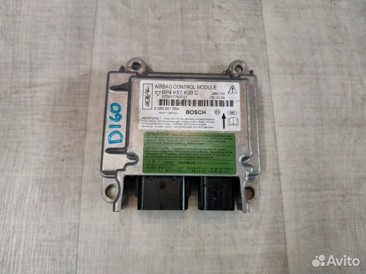 Блок управления airbag Mazda 3 BK 1.6 Z6 2006