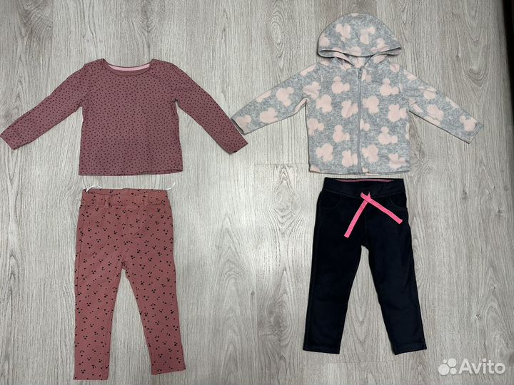 Вещи на девочку 92 mango hm disney