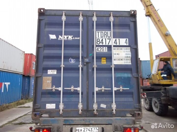 Контейнер 40 футов б/у tdru8417414