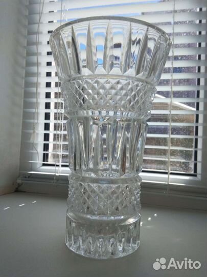 Ваза для фруктов хрусталь СССР