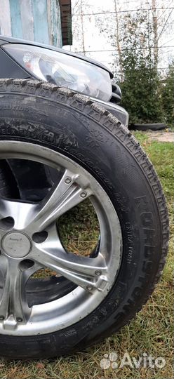 Колеса в сборе r15 зимние 4х 98
