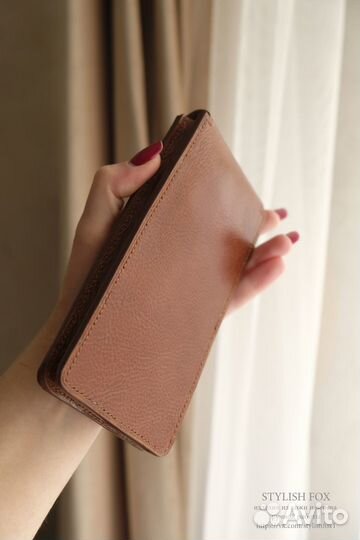 Чехол для телефона любой размер кожа