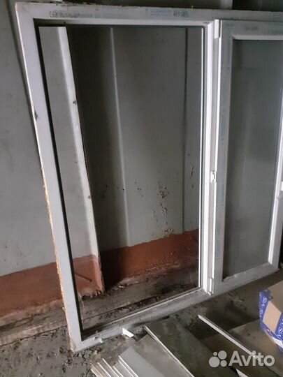 Оконные рамы пластиковые бу