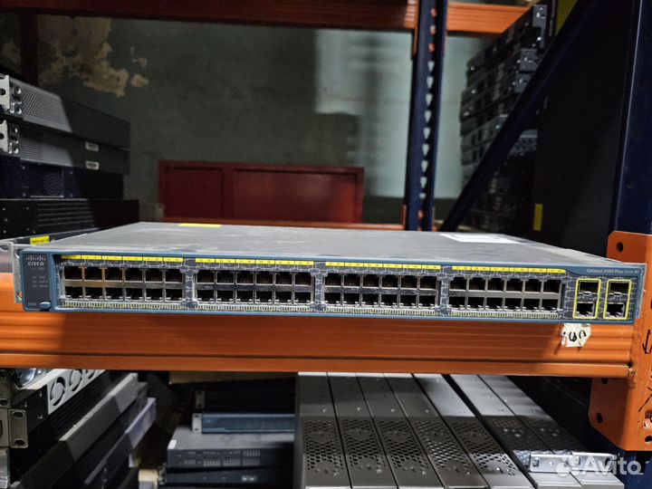 Cisco ws-c2960+48tc-s бу