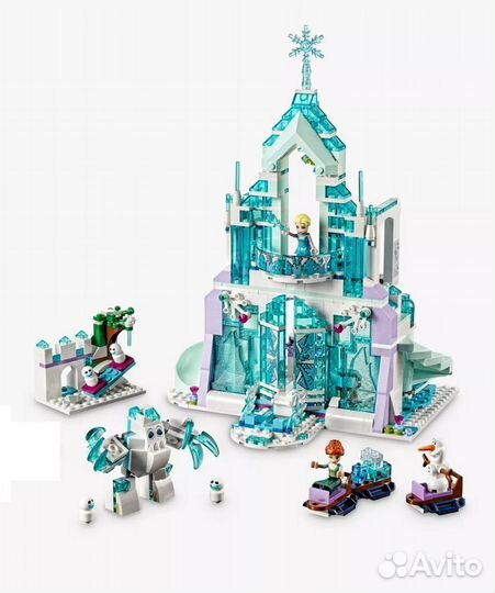 Аналог Лего Волшебный Замок Эльзы