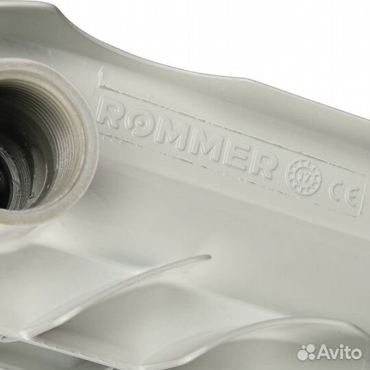 Алюминиевый радиатор Rommer Optima 500, 12 секций