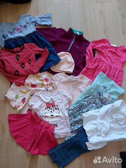 Вещи пакетом на девочку 122