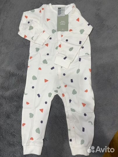 H&M новый комбинезон слип 86 нательный