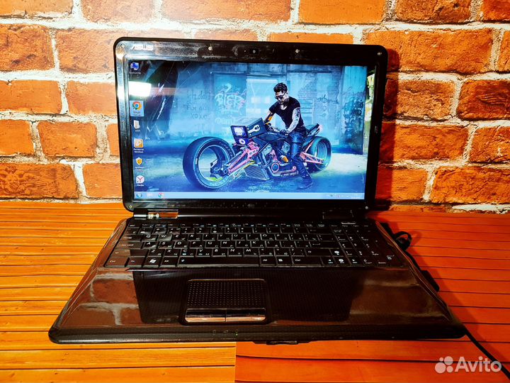 Asus K50AF-Athlon X2 \ 2 Озу \ 512 Видео \ 250 HDD
