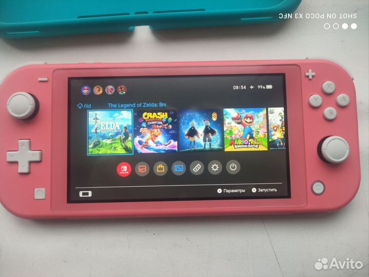 Nintendo switch lite 32+128