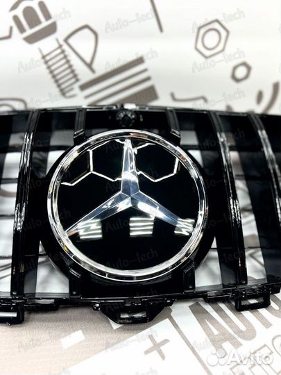 Mercedes W213 решетка GT до рест