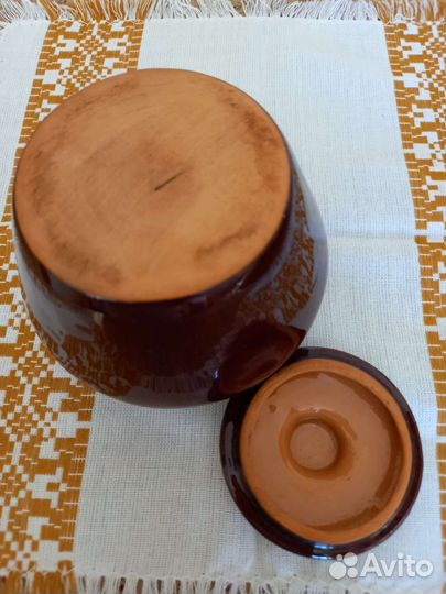 1987гссср Горшки для запекания керамические