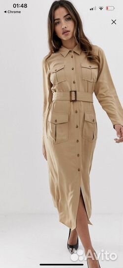 Платье рубашка ASOS 42/44