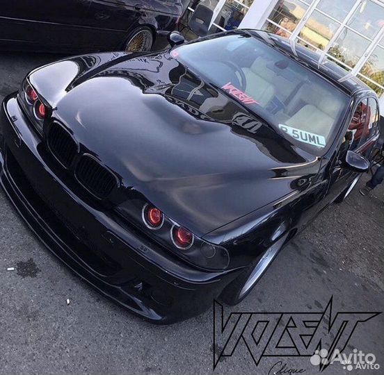 Капот гибрид горбатый bmw e39
