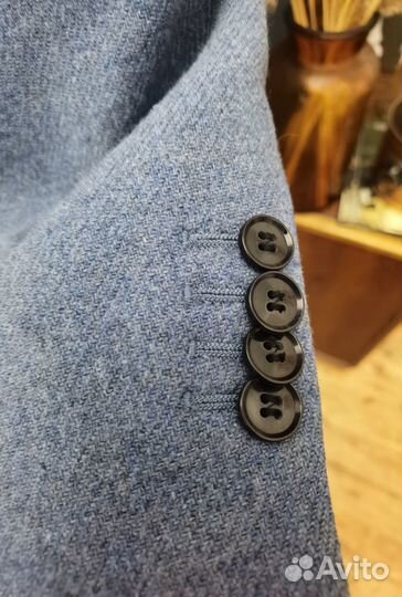 Твидовый пиджак Modesto Bertoto Италия 50