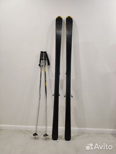 Горные лыжи fischer vc100 178 с палками