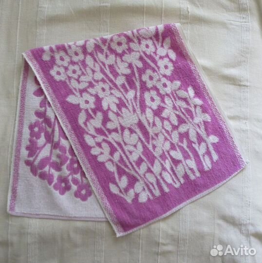 Полотенце махровое СССР 1,10*0,46