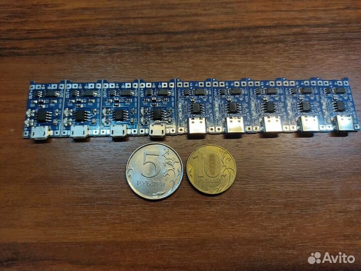 Зарядка для Li-ion аккумуляторов 18650 (TP4056)