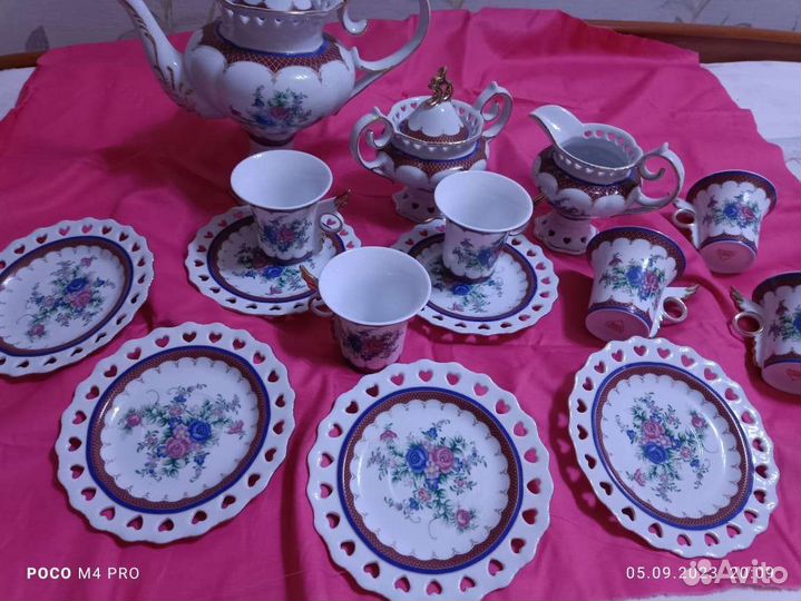 Чайный сервиз новый