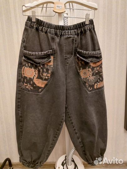 Оригинальные брючки в стиле бохо