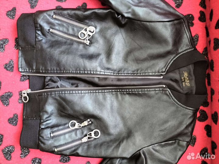 Кожаная куртка косуха